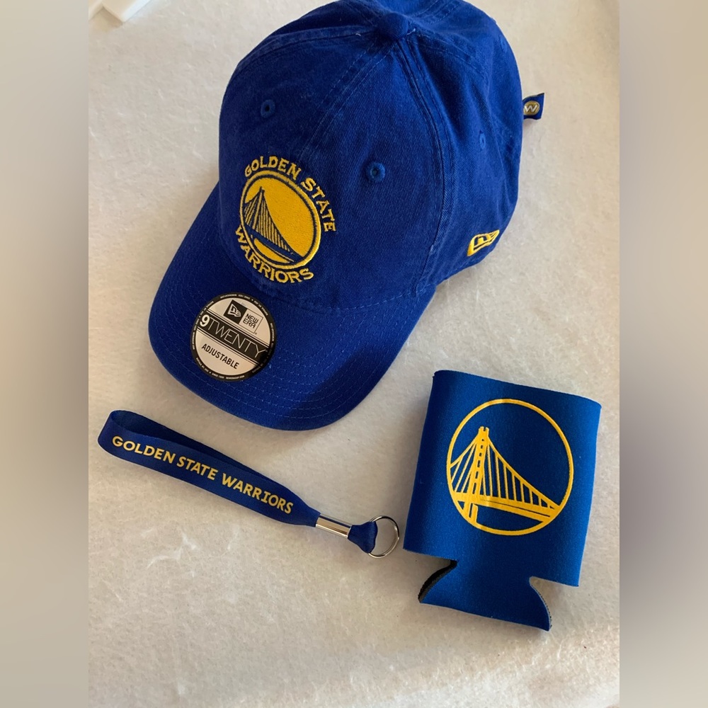 NEW! Golden State Warriors hat giftset